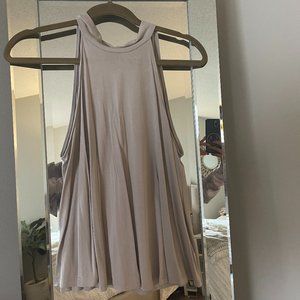 Lush Mock Neck Tank Top